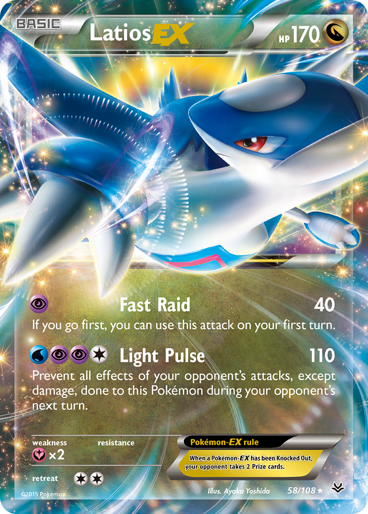 Latios EX (58/108) [XY: Roaring Skies] | Play N Trade Winnipeg