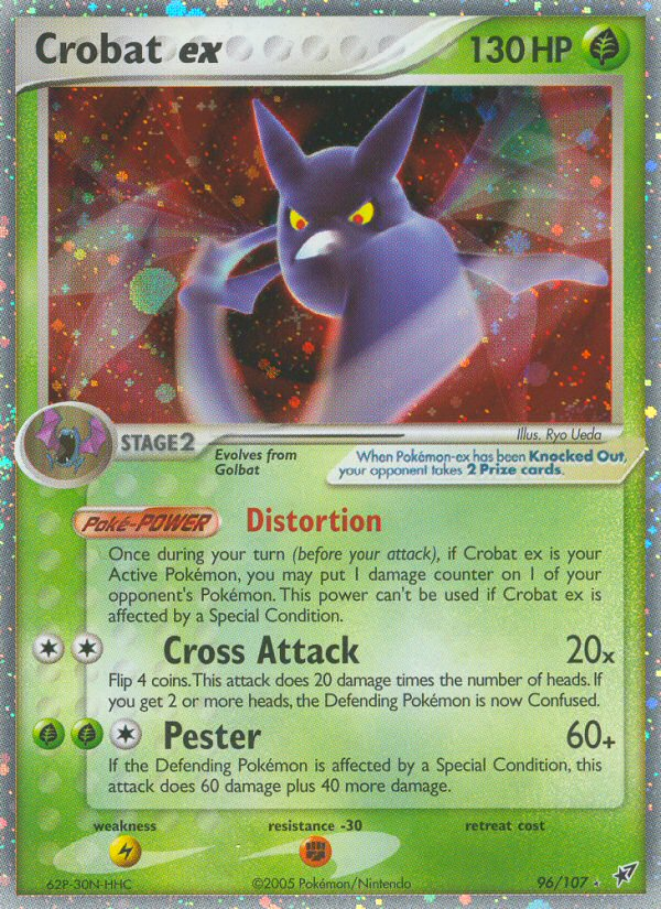 Crobat ex (96/107) [EX: Deoxys] | Play N Trade Winnipeg