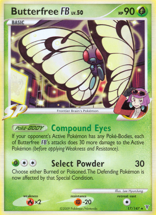 Butterfree FB (17/147) [Platinum: Supreme Victors] | Play N Trade Winnipeg