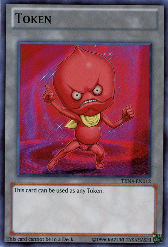 Ojama Token (Red) [TKN4-EN012] Super Rare | Play N Trade Winnipeg