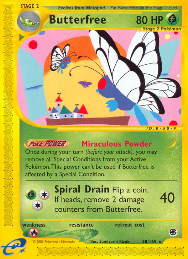 Butterfree (38/165) [Expedition: Base Set] | Play N Trade Winnipeg