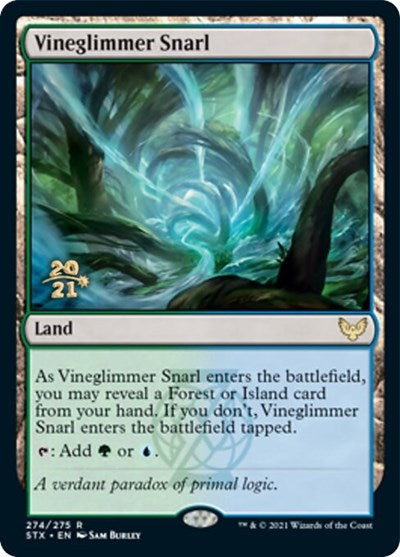 Vineglimmer Snarl [Strixhaven: School of Mages Prerelease Promos] | Play N Trade Winnipeg