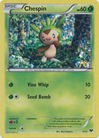 Chespin (2/12) [McDonald's Promos: 2014 Collection] | Play N Trade Winnipeg