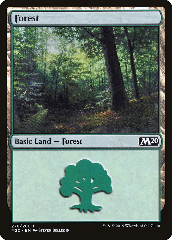 Forest (278) [Core Set 2020] | Play N Trade Winnipeg