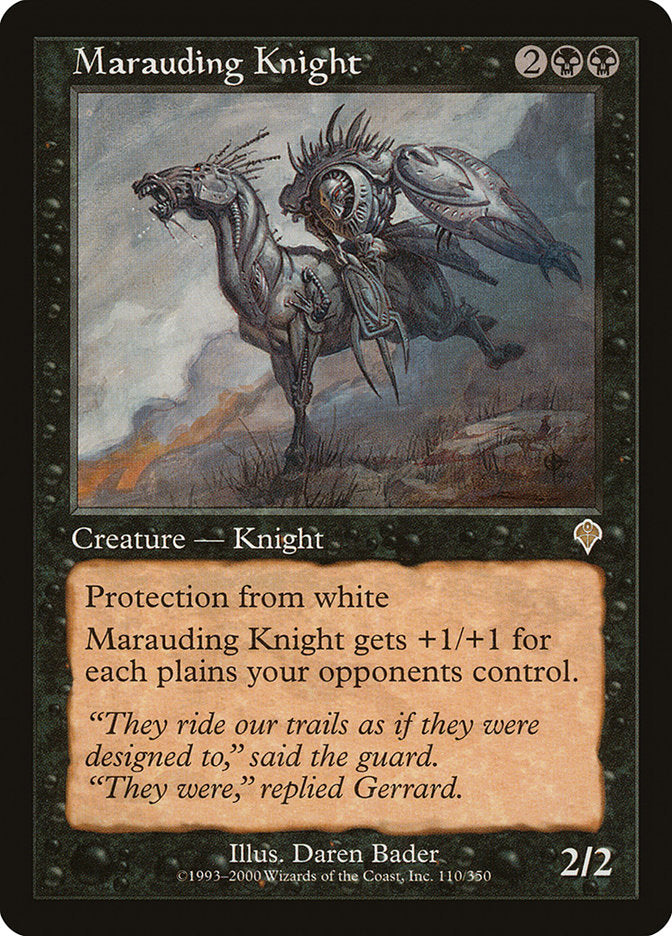 Marauding Knight [Invasion] | Play N Trade Winnipeg