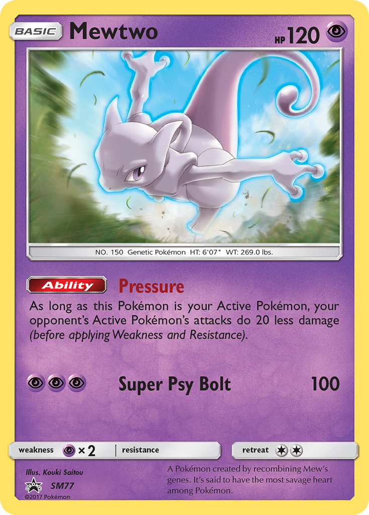 Mewtwo (SM77) [Sun & Moon: Black Star Promos] | Play N Trade Winnipeg