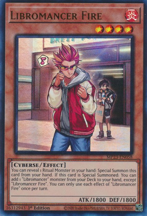 Libromancer Fire [MP23-EN058] Ultra Rare | Play N Trade Winnipeg