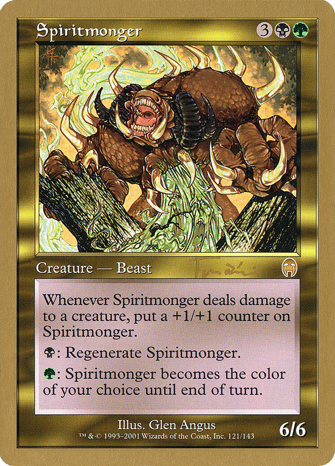 Spiritmonger (Jan Tomcani) [World Championship Decks 2001] | Play N Trade Winnipeg