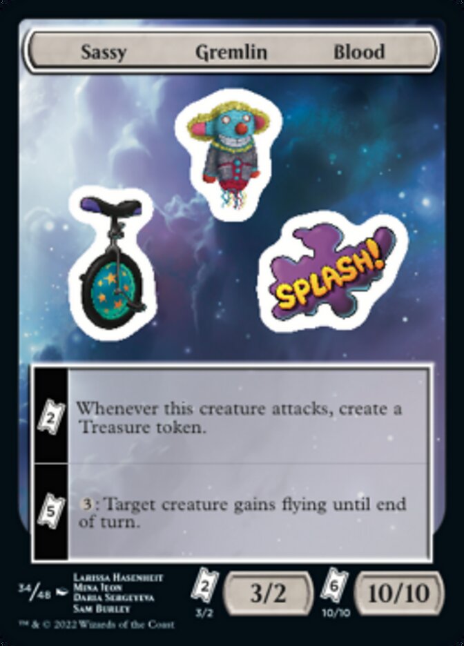 Sassy Gremlin Blood [Unfinity Stickers] | Play N Trade Winnipeg