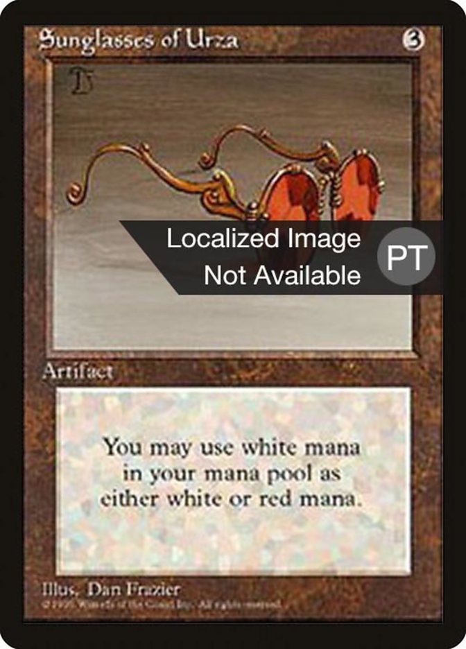 Sunglasses of Urza [Fourth Edition (Foreign Black Border)] | Play N Trade Winnipeg