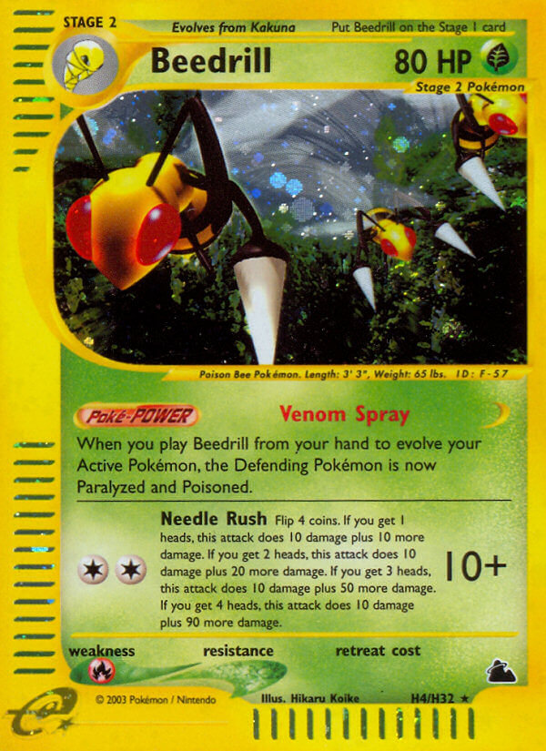 Beedrill (H4/H32) [Skyridge] | Play N Trade Winnipeg