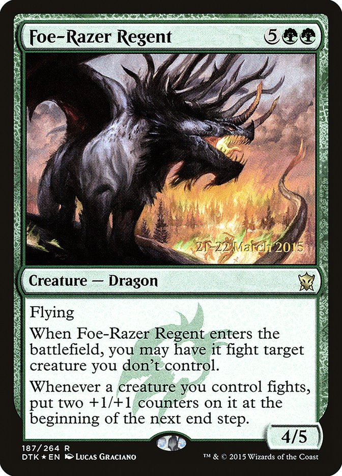 Foe-Razer Regent  [Dragons of Tarkir Prerelease Promos] | Play N Trade Winnipeg