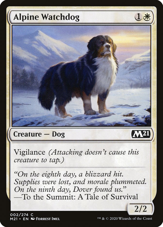 Alpine Watchdog [Core Set 2021] | Play N Trade Winnipeg