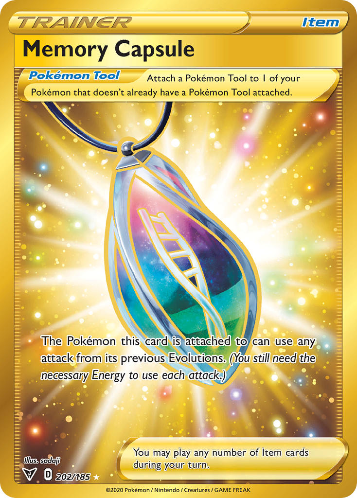 Memory Capsule (202/185) [Sword & Shield: Vivid Voltage] | Play N Trade Winnipeg