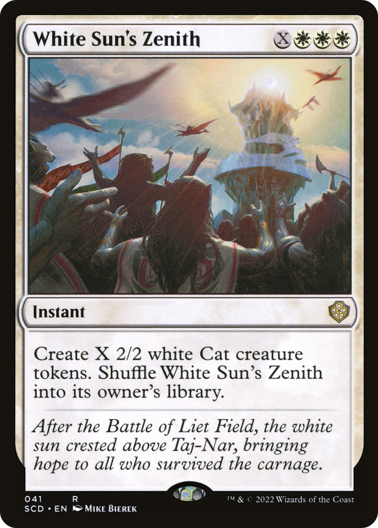 White Sun's Zenith [Starter Commander Decks] | Play N Trade Winnipeg