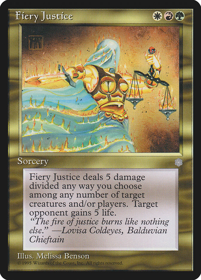 Fiery Justice [Ice Age] | Play N Trade Winnipeg