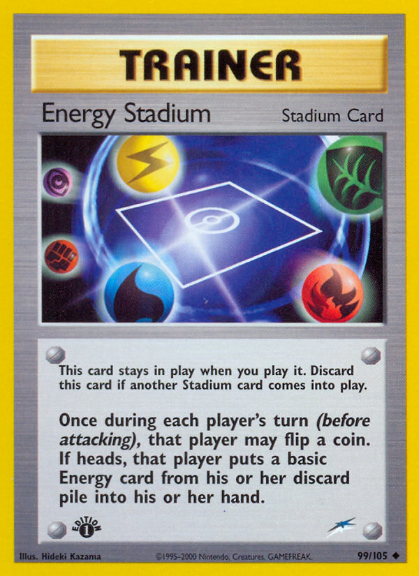 Energy Stadium (99/105) [Neo Destiny 1st Edition] | Play N Trade Winnipeg
