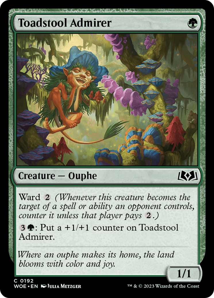 Toadstool Admirer [Wilds of Eldraine] | Play N Trade Winnipeg