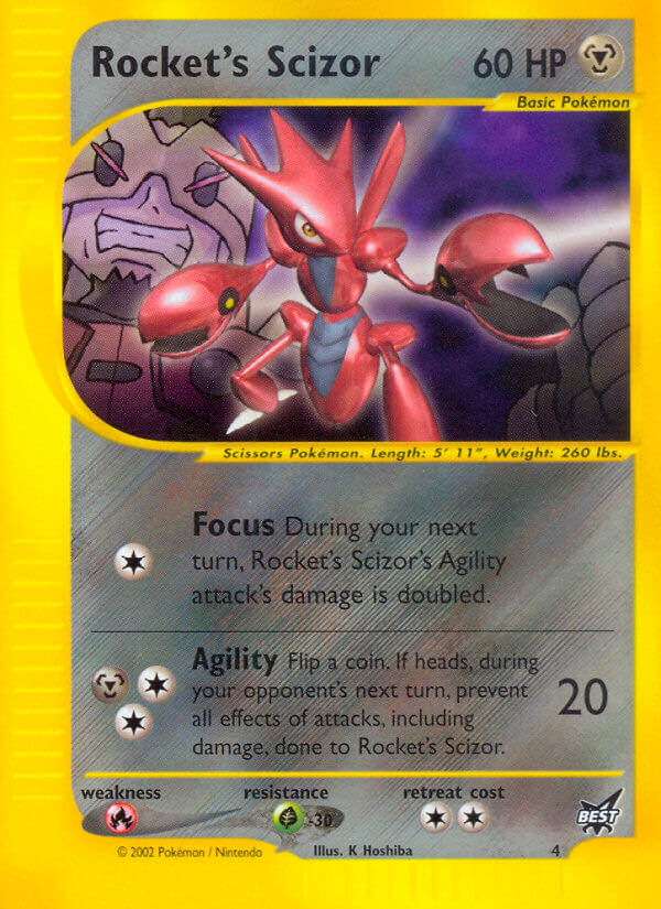 Rocket's Scizor (4) [Best of Promos] | Play N Trade Winnipeg