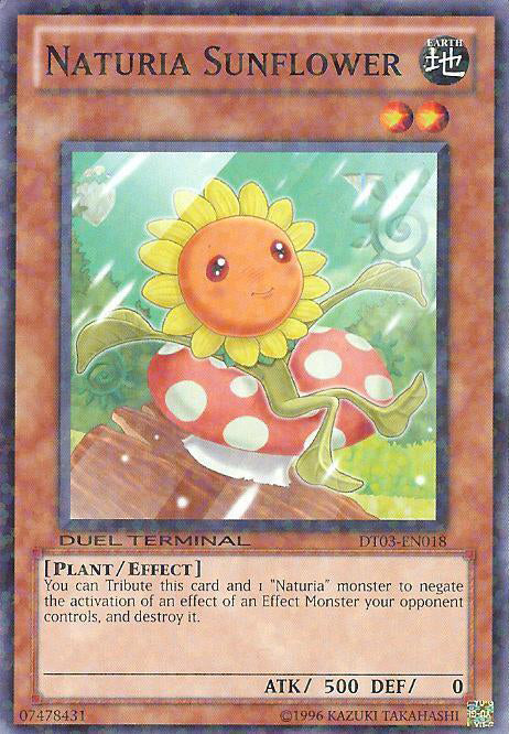 Naturia Sunflower [DT03-EN018] Common | Play N Trade Winnipeg