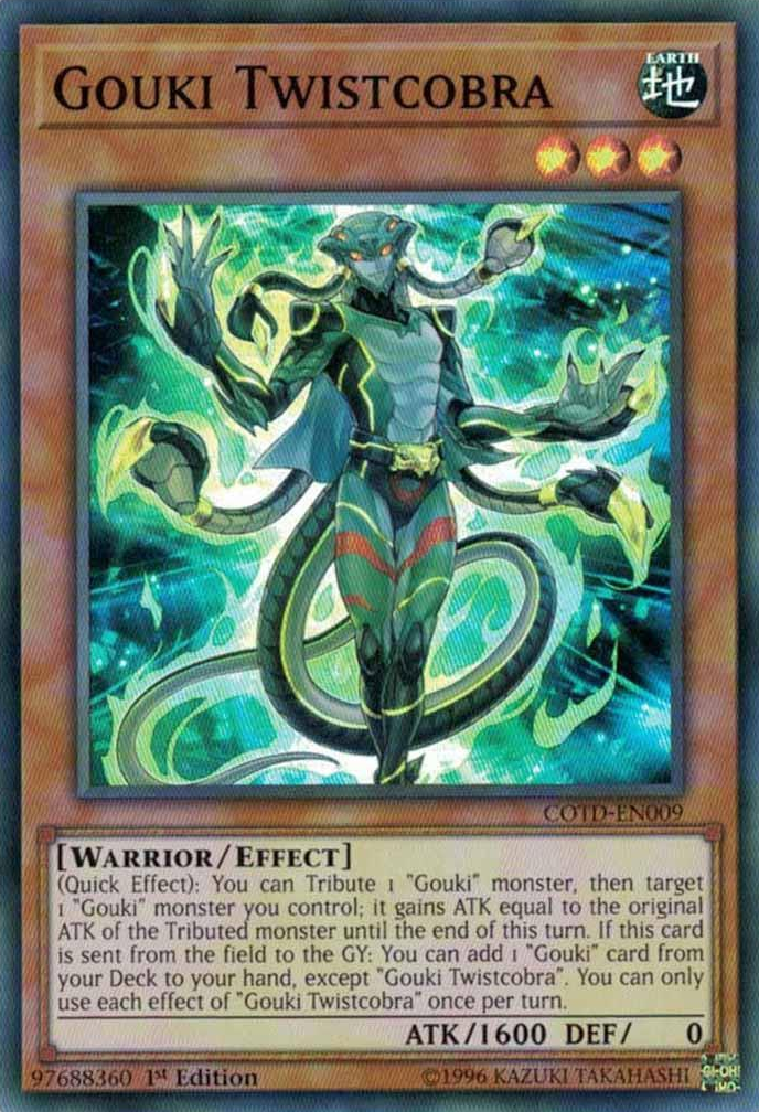 Gouki Twistcobra [COTD-EN009] Super Rare | Play N Trade Winnipeg