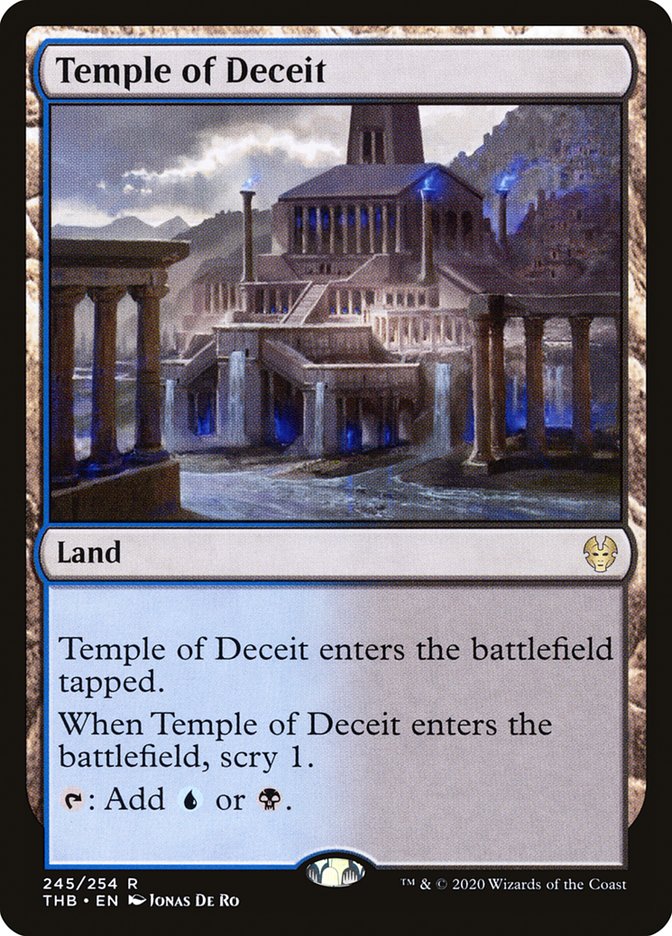 Temple of Deceit [Theros Beyond Death] | Play N Trade Winnipeg
