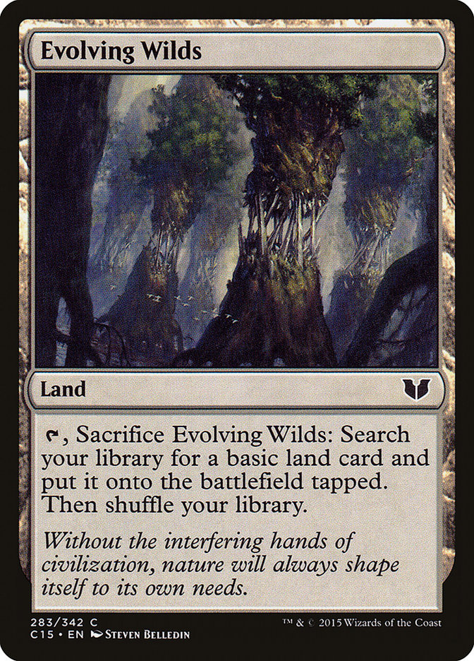 Evolving Wilds [Commander 2015] | Play N Trade Winnipeg