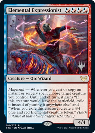 Elemental Expressionist (Promo Pack) [Strixhaven: School of Mages Promos] | Play N Trade Winnipeg