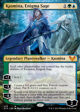 Kasmina, Enigma Sage (Extended) [Strixhaven: School of Mages] | Play N Trade Winnipeg