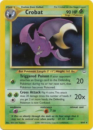 Crobat (4/64) [Neo Revelation Unlimited] | Play N Trade Winnipeg