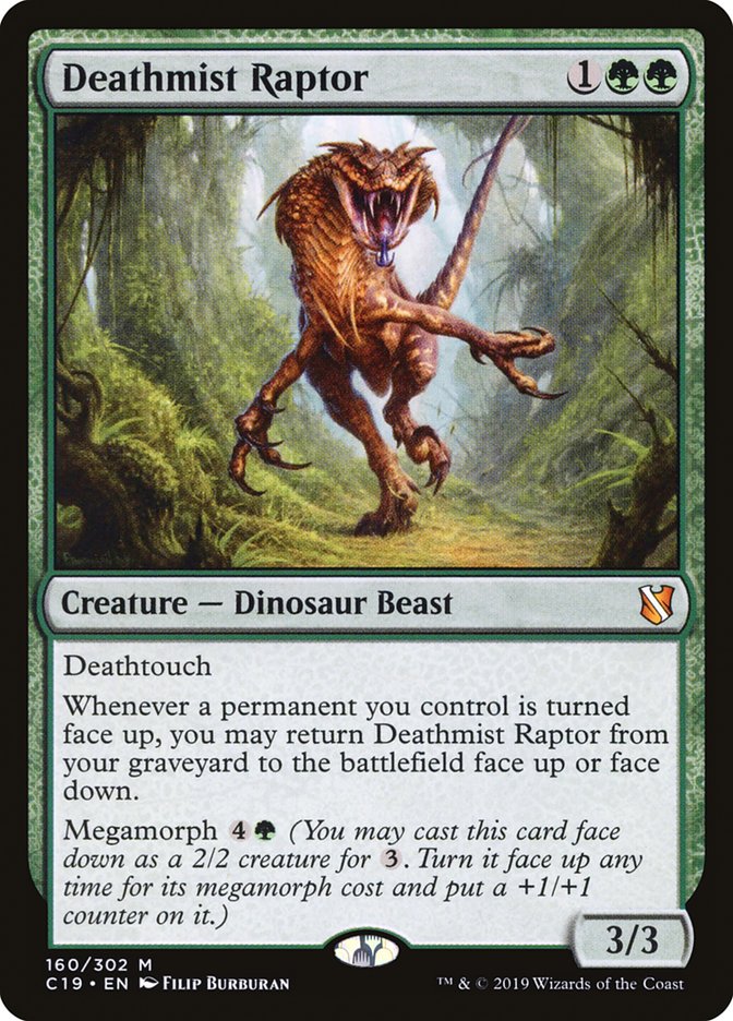 Deathmist Raptor [Commander 2019] | Play N Trade Winnipeg