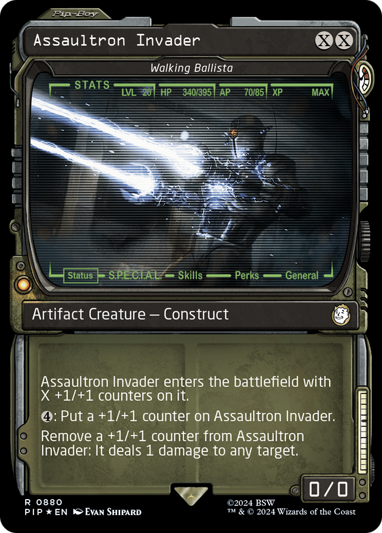 Assaultron Invader - Walking Ballista (Surge Foil) [Fallout] | Play N Trade Winnipeg