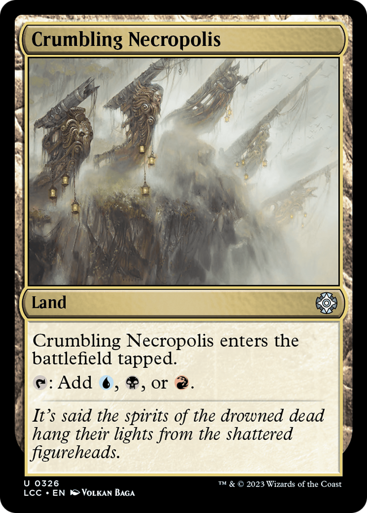 Crumbling Necropolis [The Lost Caverns of Ixalan Commander] | Play N Trade Winnipeg