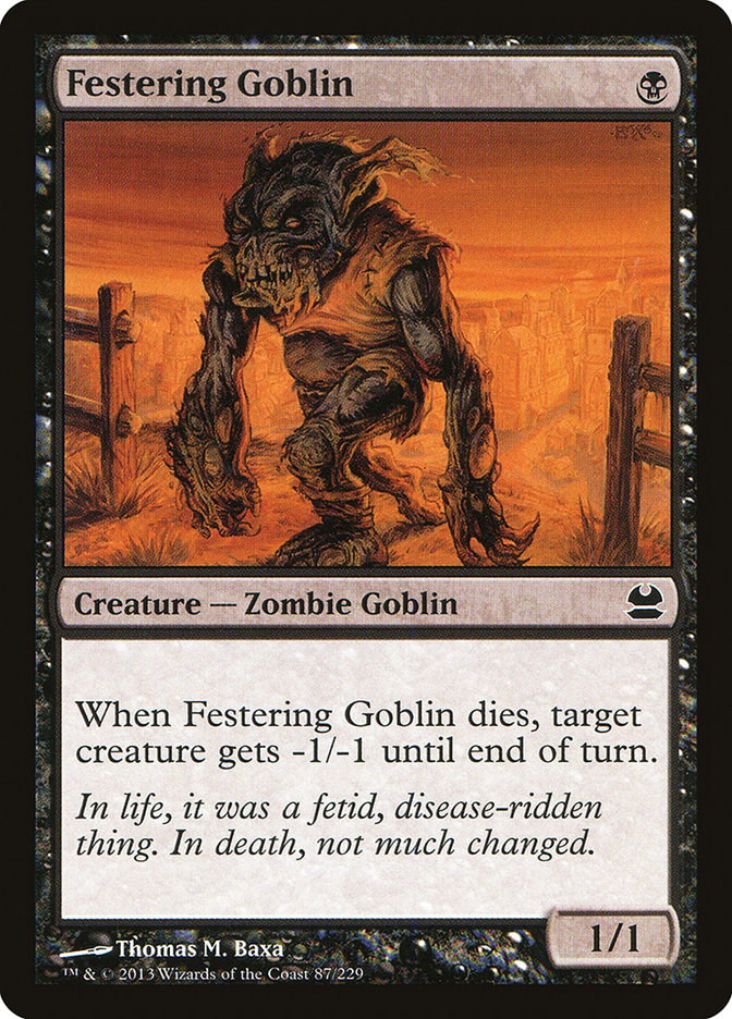 Festering Goblin [Modern Masters] | Play N Trade Winnipeg