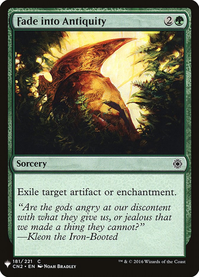 Fade into Antiquity [Mystery Booster] | Play N Trade Winnipeg