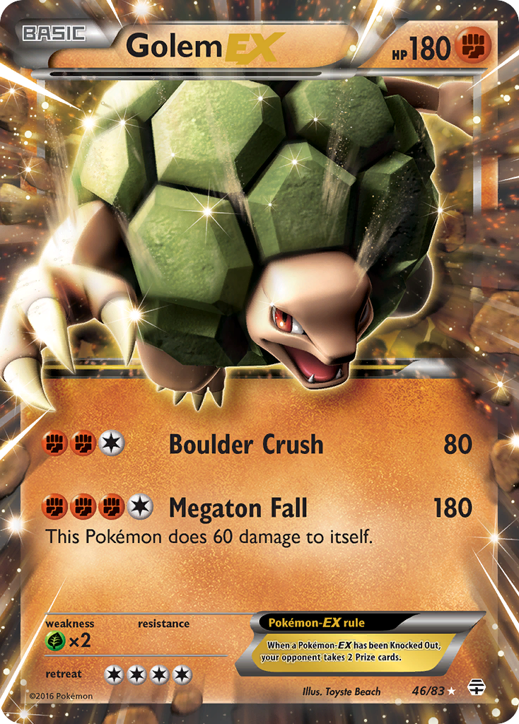 Golem EX (46/83) [XY: Generations] | Play N Trade Winnipeg