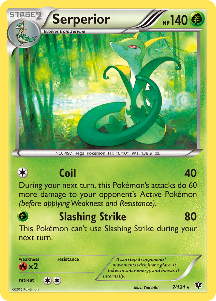 Serperior (7/124) [XY: Fates Collide] | Play N Trade Winnipeg