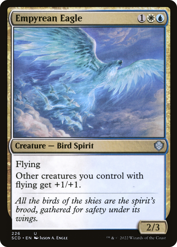 Empyrean Eagle [Starter Commander Decks] | Play N Trade Winnipeg