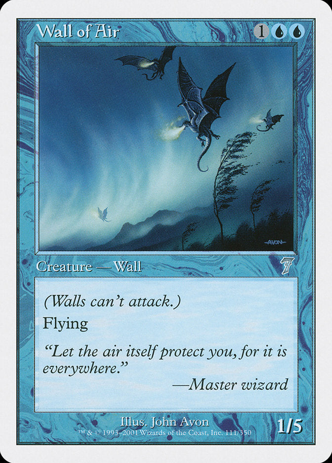 Wall of Air [Seventh Edition] | Play N Trade Winnipeg