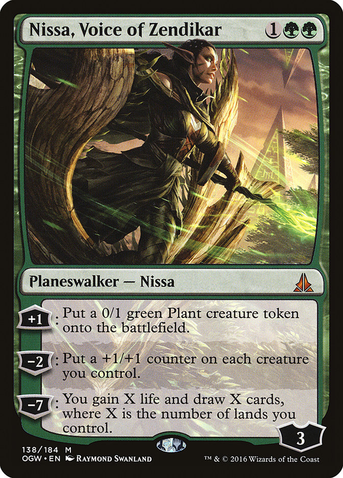 Nissa, Voice of Zendikar [Oath of the Gatewatch] | Play N Trade Winnipeg