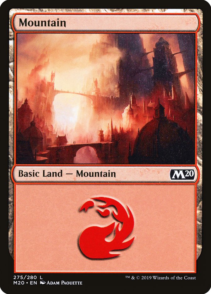 Mountain (275) [Core Set 2020] | Play N Trade Winnipeg