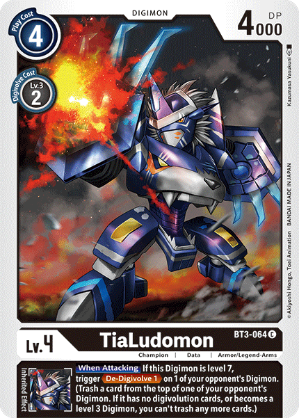 TiaLudomon [BT3-064] [Release Special Booster Ver.1.5] | Play N Trade Winnipeg