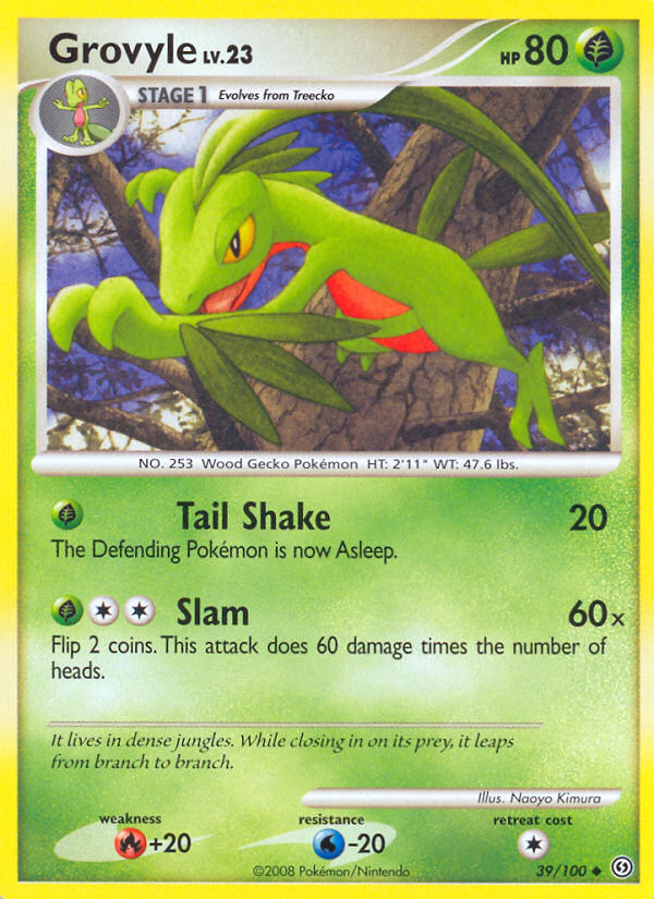 Grovyle (39/100) [Diamond & Pearl: Stormfront] | Play N Trade Winnipeg