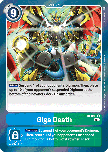 Giga Death [BT8-099] [New Awakening] | Play N Trade Winnipeg