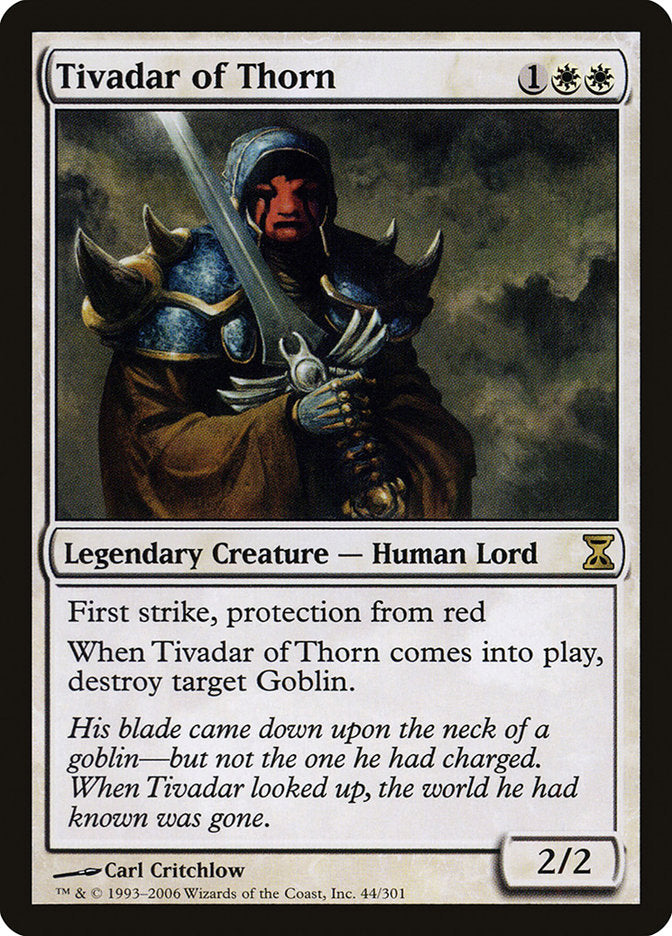 Tivadar of Thorn [Time Spiral] | Play N Trade Winnipeg