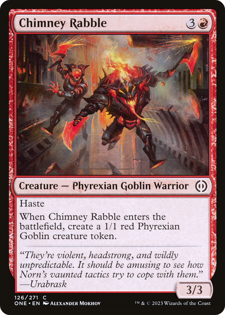 Chimney Rabble [Phyrexia: All Will Be One] | Play N Trade Winnipeg