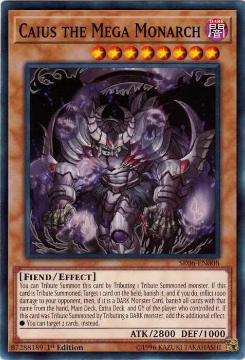 Caius the Mega Monarch [SR06-EN008] Common | Play N Trade Winnipeg