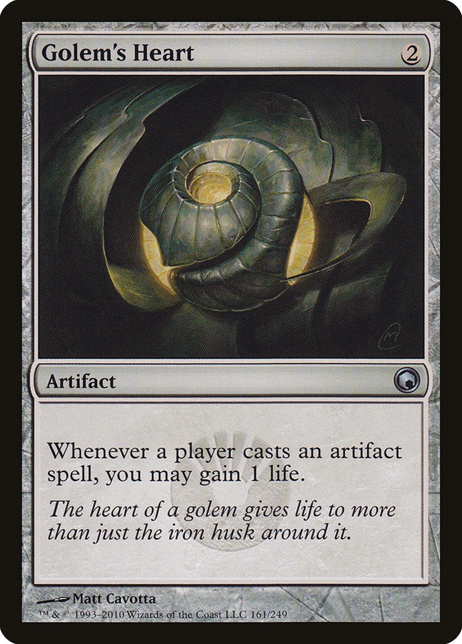 Golem's Heart [Scars of Mirrodin] | Play N Trade Winnipeg