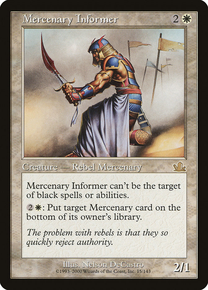 Mercenary Informer [Prophecy] | Play N Trade Winnipeg