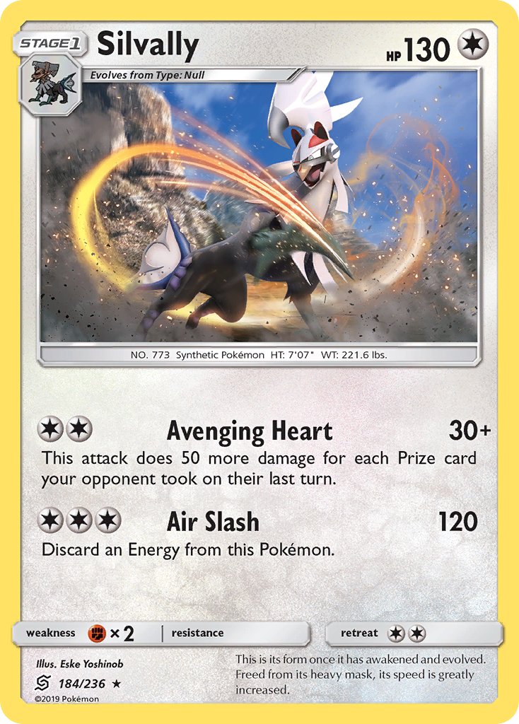 Silvally (184/236) (Theme Deck Exclusive) [Sun & Moon: Unified Minds] | Play N Trade Winnipeg